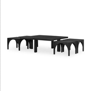 Amara Coffee Table - Black Oak Veneer