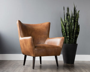Luther Occasional Chair - Tobacco Tan