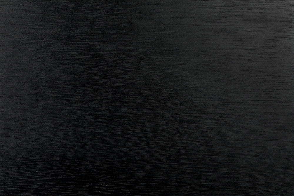 Brancusi Bed, Queen, Hand Rubbed Black