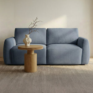 Moe's Callie 68" Sofa in Slate Blue