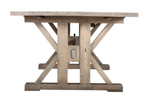 Florence Extension Dining Table-Sundried Wheat