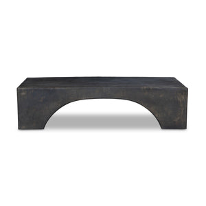 Palumbo Outdoor Coffee Table - Distressed Bronze