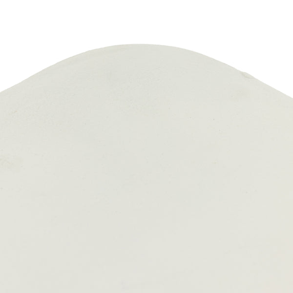 Basil Outdoor Square Drink Table In Mat Wht