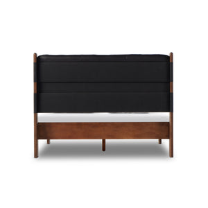 Halston Bed In Terra Brown Ash In King