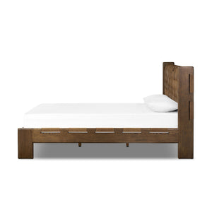 Halston King Bed - Heirloom Sienna