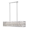 Dealey 7 Light Chandelier in Chrome Finish