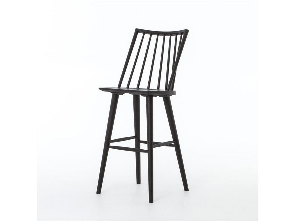 Eline Windsor Barstool-Black Oak