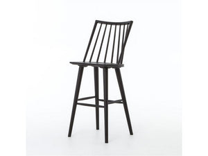 Eline Windsor Barstool-Black Oak