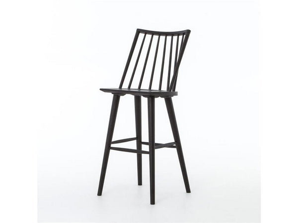 Eline Windsor Barstool-Black Oak