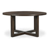 Moe's Joel Solid Oak Dining Table Dark Brown