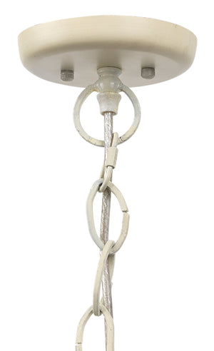 Canal Wood Beaded 1-Light Pendant