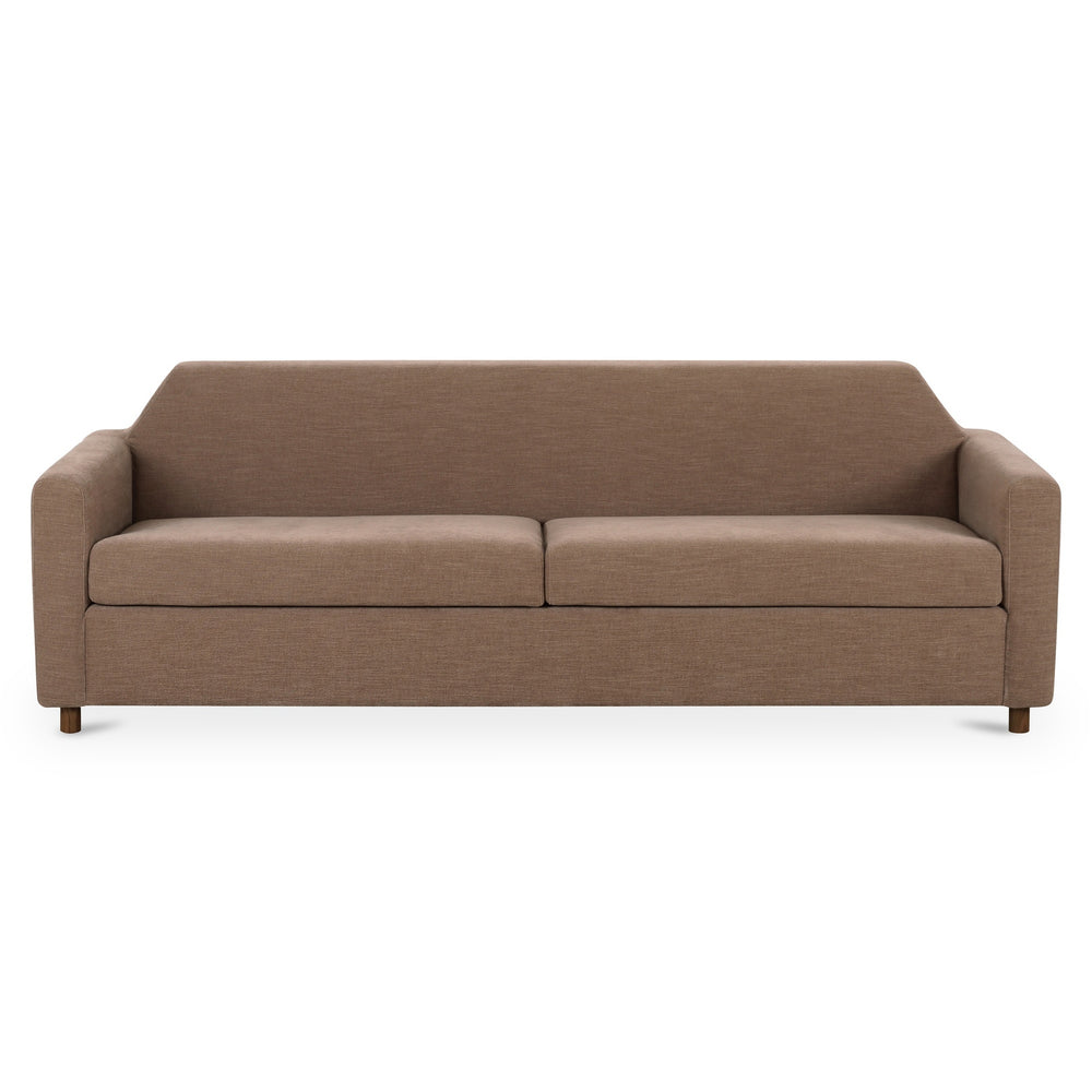 Moe's Finch Sofa in Soft Brown Linen Blend