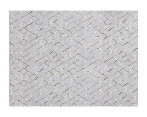 Bordeaux Hand-made Rug - Ivory / Grey - 9' X 12'