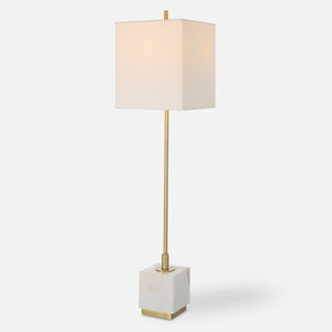 Escort Brass Buffet Lamp