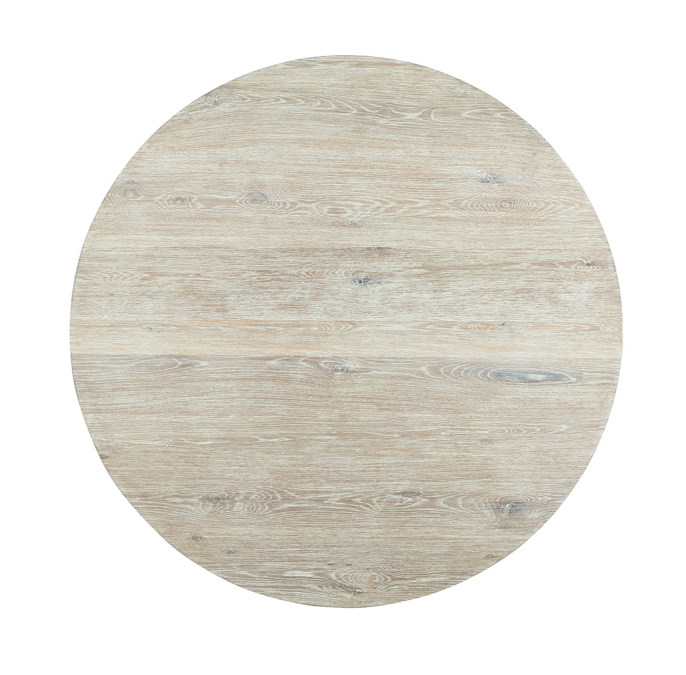 Classic Home Tiber Solid Wood Round Dining Table 55"