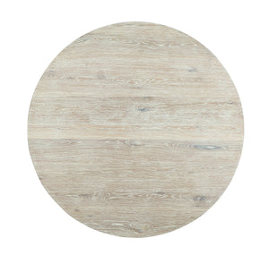 Classic Home Tiber Solid Wood Round Dining Table 55"