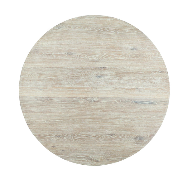 Classic Home Tiber Solid Wood Round Dining Table 55"