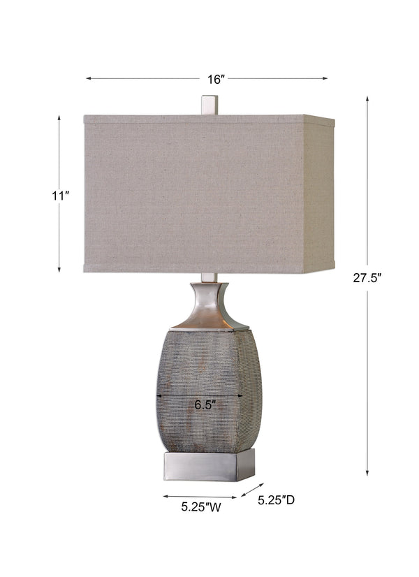 Caffaro Rust Bronze Table Lamp