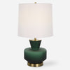 Trentino Dark Emerald Green Table Lamp