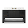 Anthem Single Wide Vanity - Black Wash Oak Veneer
