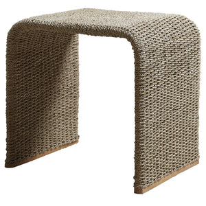 Calabria Woven Seagrass End Table