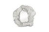 Rock Pond Mirror A, Silver Leaf