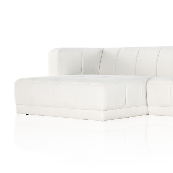 Tavi 2-Piece Sectional - FIQA Boucle Natural