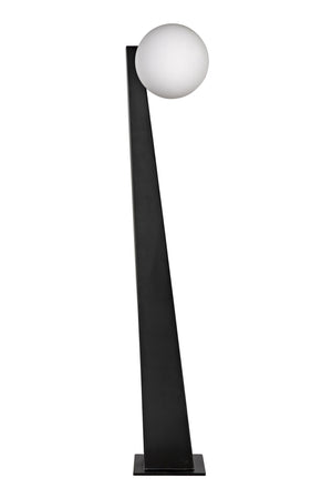 Roy Floor Lamp, Black Metal