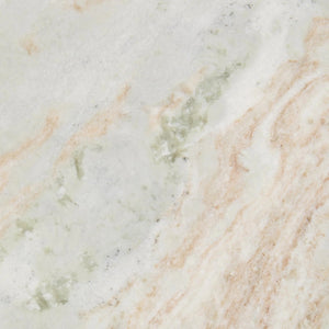Amberly Marble Round Coffee Table - Rusty Gray