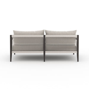 Sherwood Outdoor Sofa 63" in Bronze/Stone