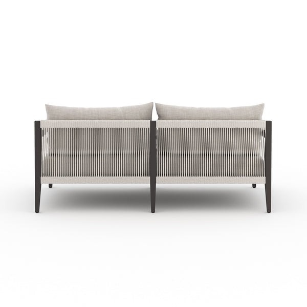 Sherwood Outdoor Sofa 63" in Bronze/Stone