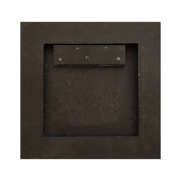 Rubble Wall Tile, Brass Accents