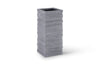 June Square Planter, Gray, Large