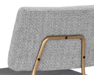 BRINLEY BARSTOOL - GOLD - NIGHTFALL BLACK / CHACHA GREY