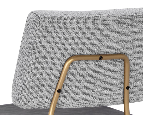 BRINLEY BARSTOOL - GOLD - NIGHTFALL BLACK / CHACHA GREY