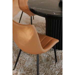 Moe's Alibi Dining Chair Set of 2 in Tan