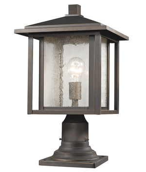 Aspen 1 Light Outdoor in Oil Rubbed Bronze Finish