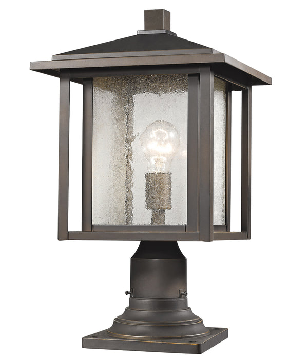 Aspen 1 Light Outdoor in Oil Rubbed Bronze Finish