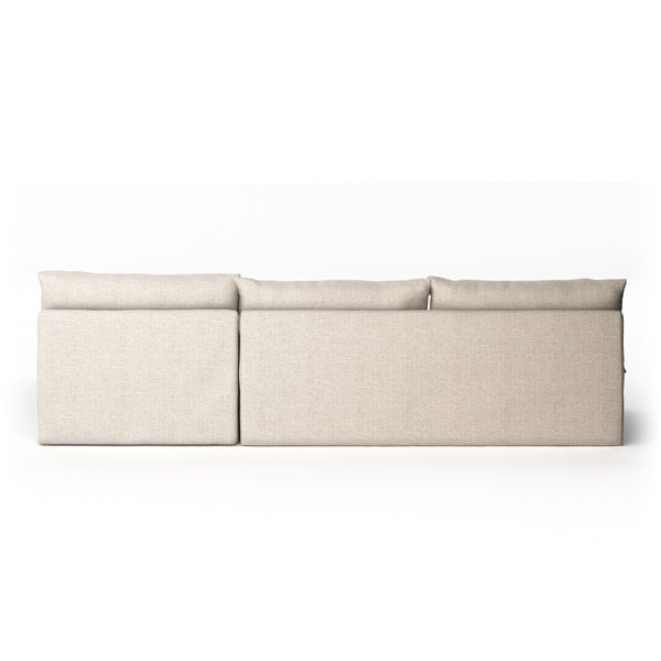 Grant Outdoor 2 Pc Sectional In Faye Sand