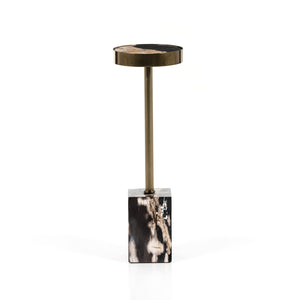 Bevin End Table - Dark Petrified Wood