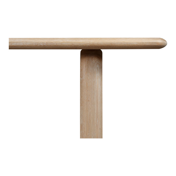 Moe's Malibu Dining Table in White Oak