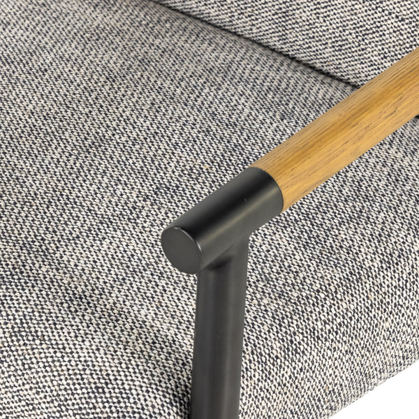 Rowen Dining Chair In Thames Raven