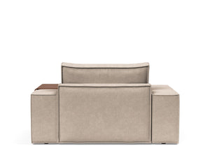 NEWILLA LOUNGER CHAIR W/WIDE ARM RESTS, 39"X61"