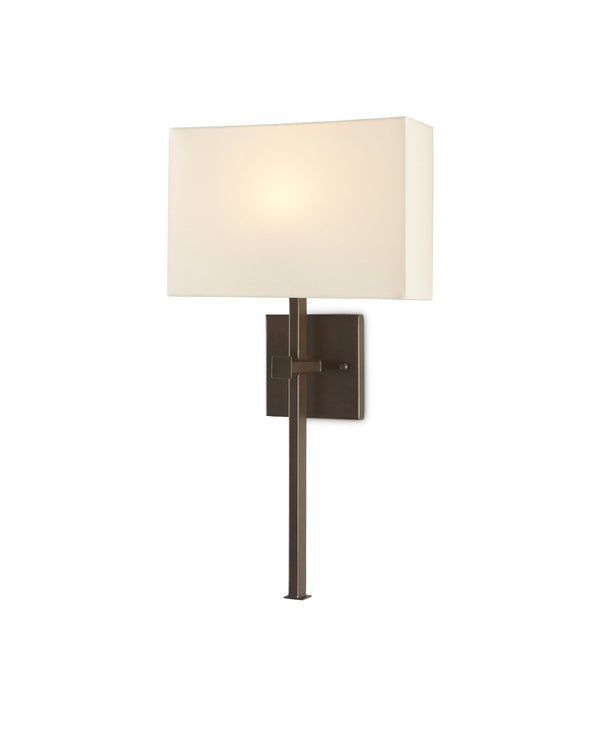 Ashdown Bronze Wall Sconce In Bronze Gold