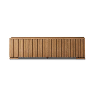 Ramos Media Console in Bleached Oak'