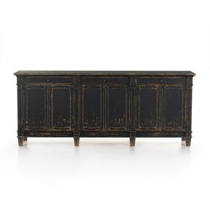 Marjorie Sideboard In Distressed Black