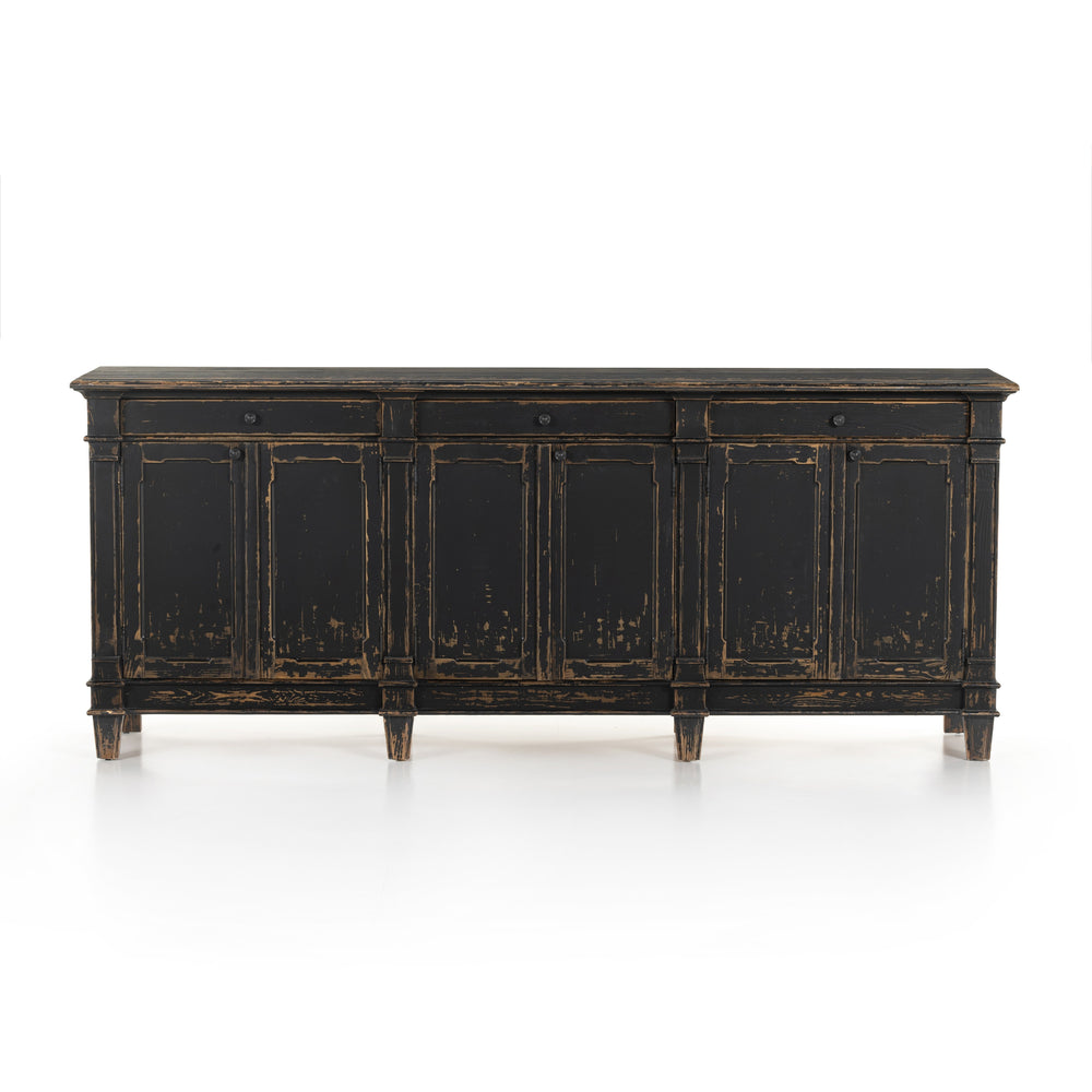 Marjorie Sideboard In Distressed Black