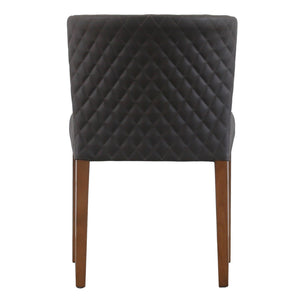Albie Diamond Stitching Chair In Danburry Gray