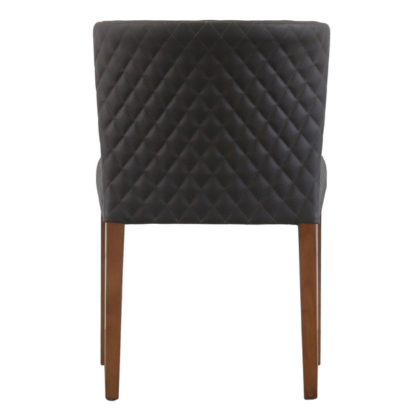 Albie Diamond Stitching Chair In Danburry Gray