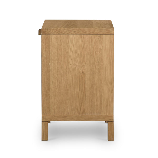 Allegra Nightstand-Natural Cane